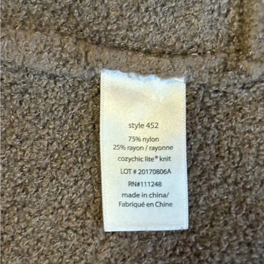 Barefoot Dreams CozyChic Lite® Circle Cardi Women's XS/S - Picture 7 of 7